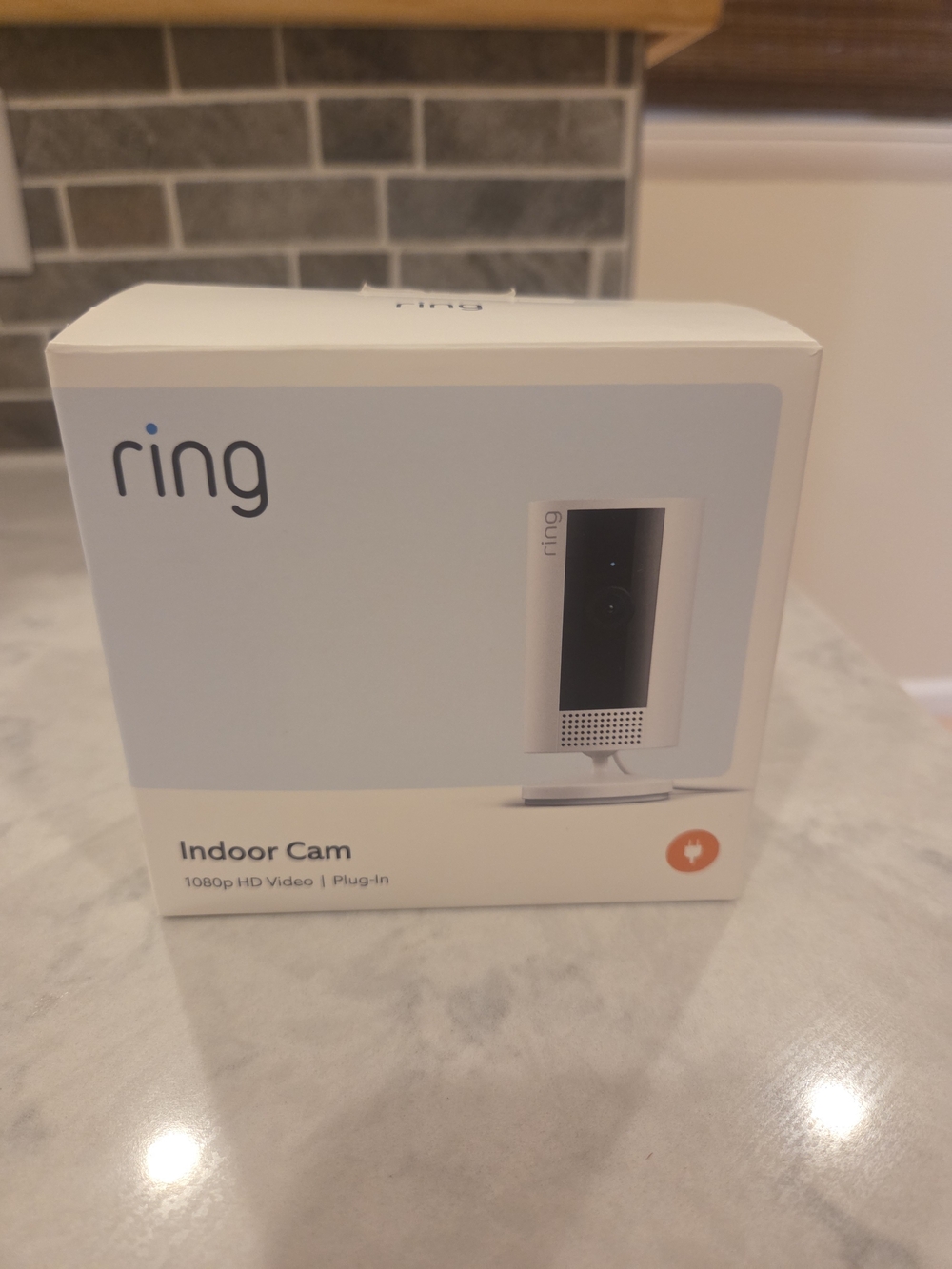 Ring Indoor Security Camera - White